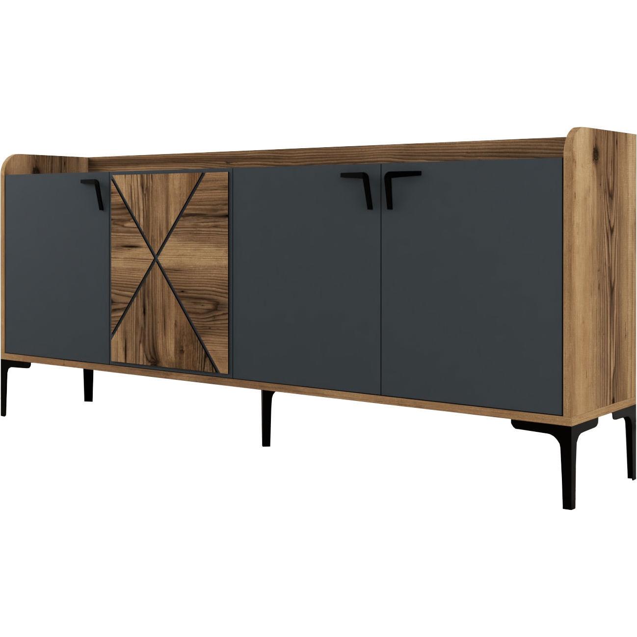 Hanah Home, Kommode + Sideboard, Fallon (180 x 35 cm)