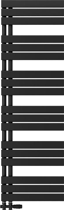 Actual product image Emke Bathroom Radiator Towel Rail Adjustable Temperature Control 160x50cm Black 794W (794 W)