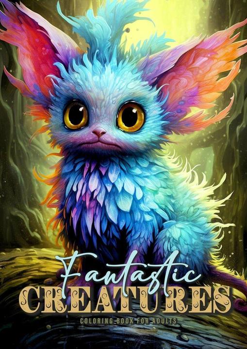 Produktbild Monsoon Fantastic Creatures Colouring Book for Adults