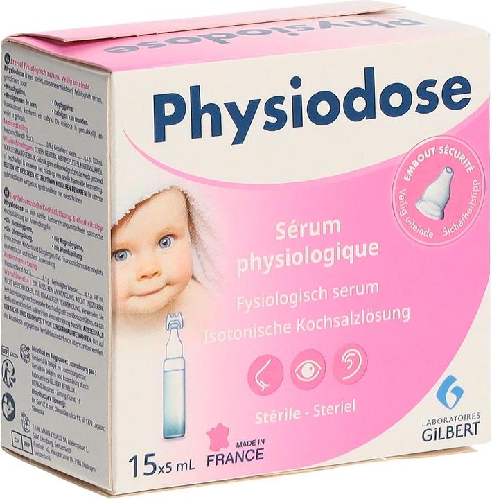 Produktbild Physiodose Physiologische Kochsalzlösung (15 Stk.)