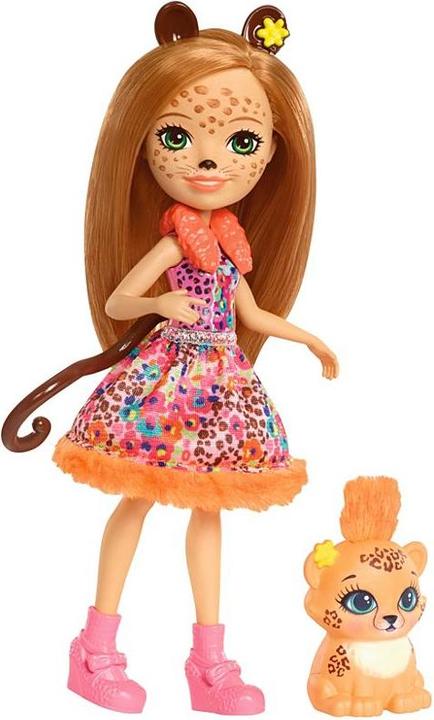 Produktbild Enchantimals Gepardenmädchen Cherish Cheetah Puppe