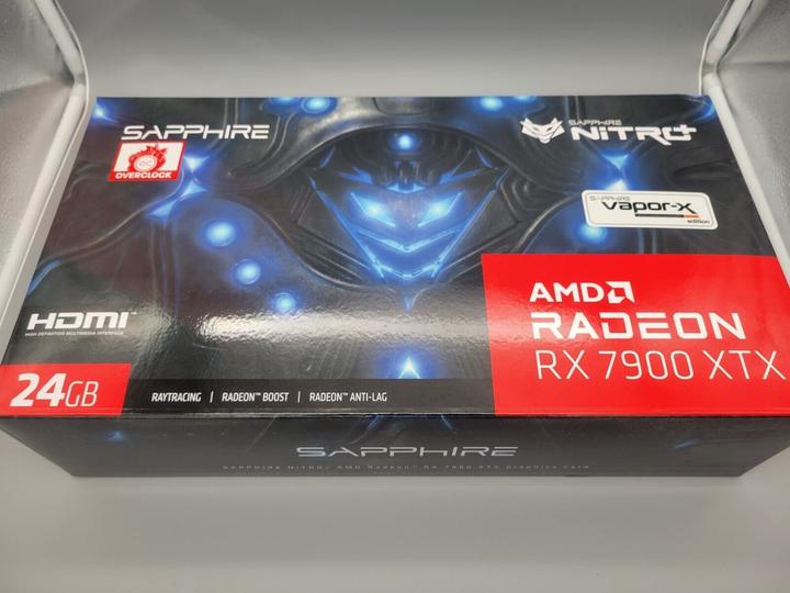 Actual product image Sapphire Nitro+ Radeon RX 7900 XTX Vapor-X (24 GB)