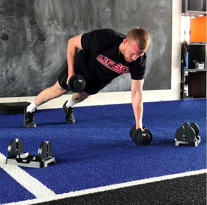 Actual product image Perform Better Adjustable dumbbell (pcs.) (1 x 2.5 kg - 12.5 kg)