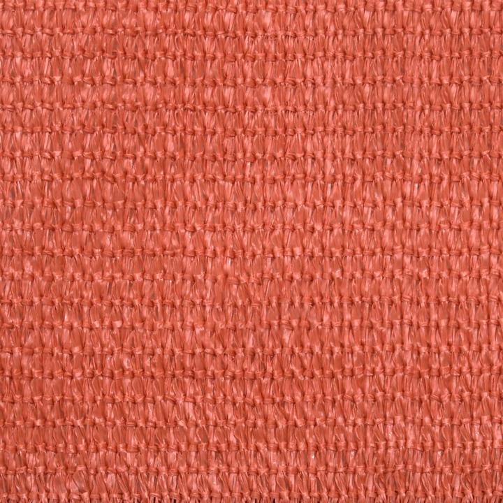 Produktbild vidaXL Sonnensegel 160 g/m² Rechteckig rot HDPE (3.5 x 5 m)