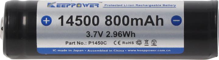 Actual product image Keeppower Akku 14500 (1 pcs., 14500, 800 mAh)
