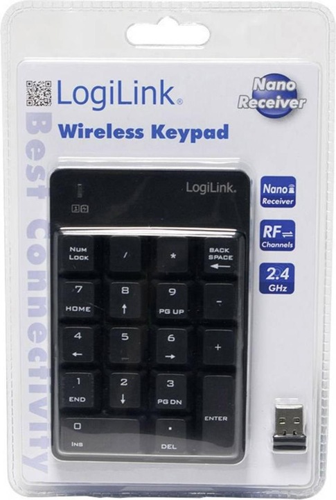 Produktbild LogiLink ID0120 (Nummernblock, Kabellos)