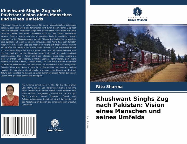 Produktbild Khushwant Singhs Zug nach Pakistan: Vision eines Menschen und seines Umfelds (Deutsch, Ritu Sharma, 2021)