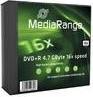 Produktbild MediaRange MR419, DVD+R, 16x, Slimcase 5 (5x)