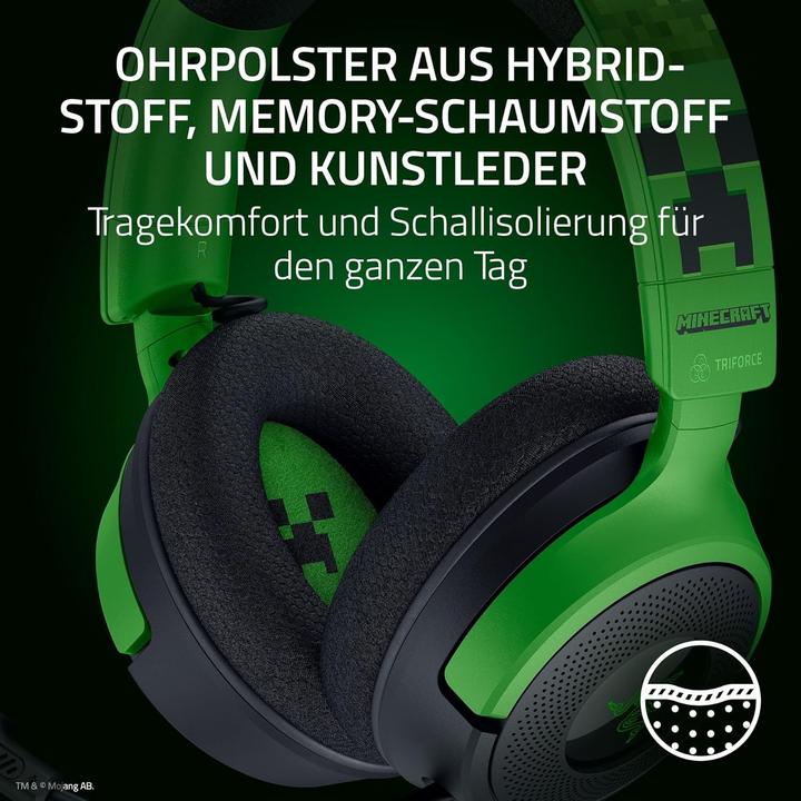 Immagine prodotto Razer Headset Kraken V4 X Minecraft (Cablato)