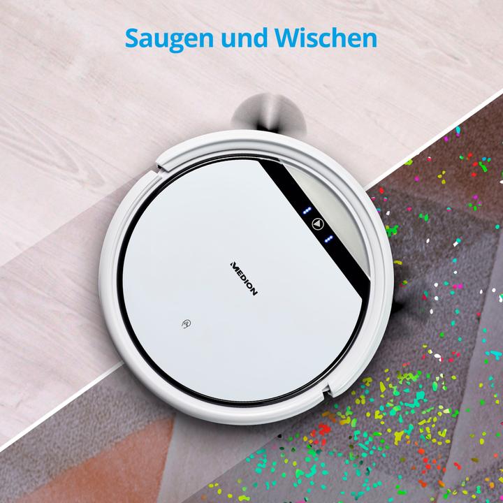 Produktbild Medion MD 18501 (Saugwischroboter)