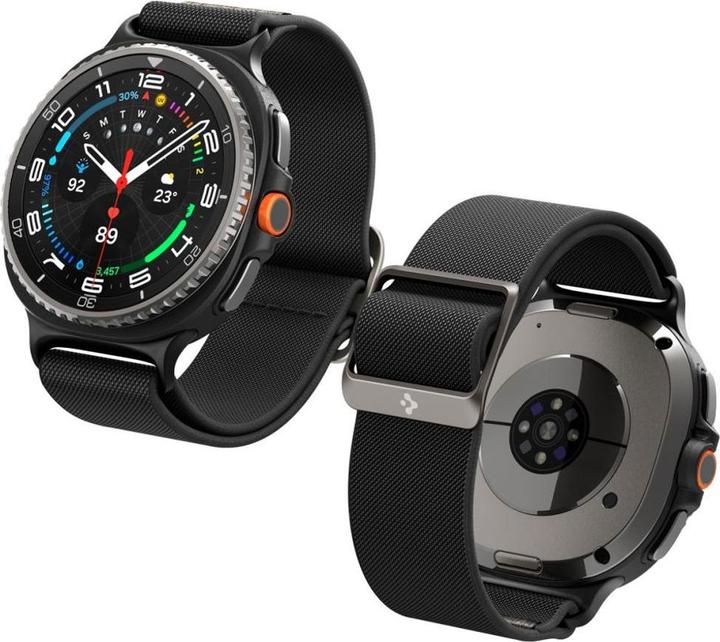 Produktbild Spigen - Lite Fit - Samsung Galaxy Watch8 / Classic (40 / 44 / 46mm)- Black (Nylon, Plastic)