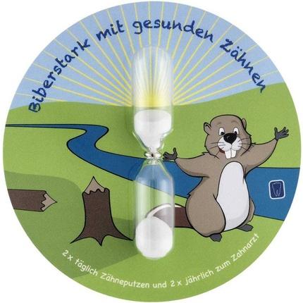 TFA, Tischuhr, Bieber Sanduhr Bunt