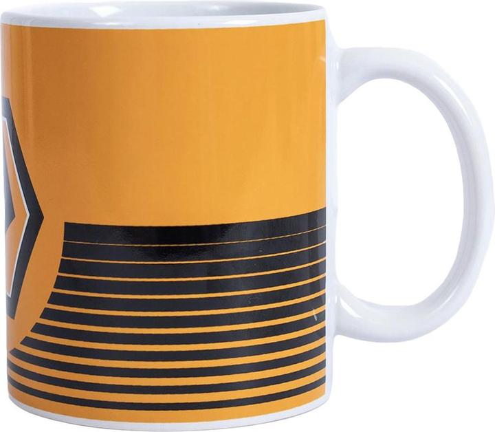 Actual product image Wolverhampton Wanderers FC Linear Ceramic Mug (315 ml, 1 x)