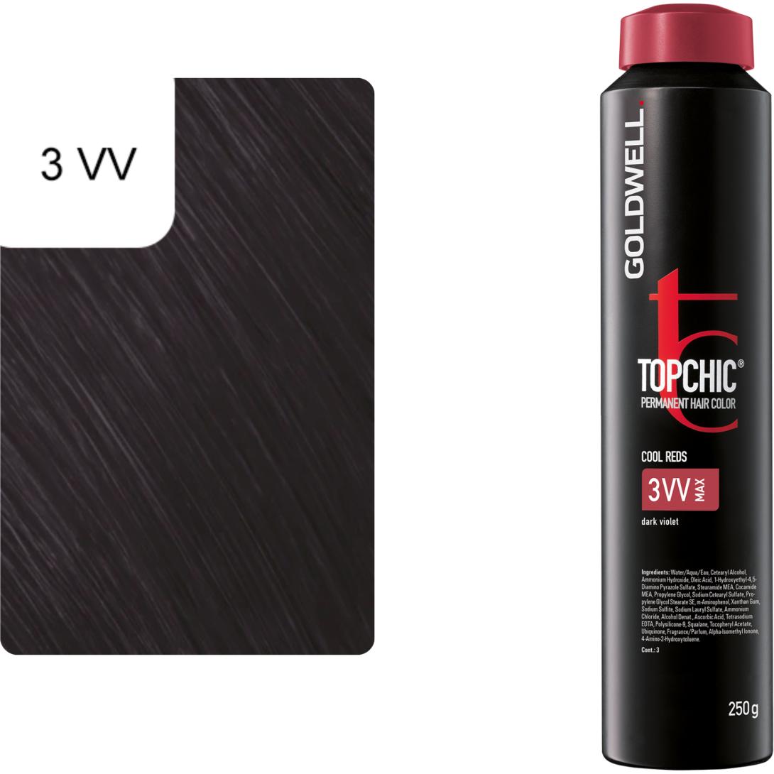 Thumbnail - Goldwell, Haarfarbe, Topchic (3-VV dark violet)