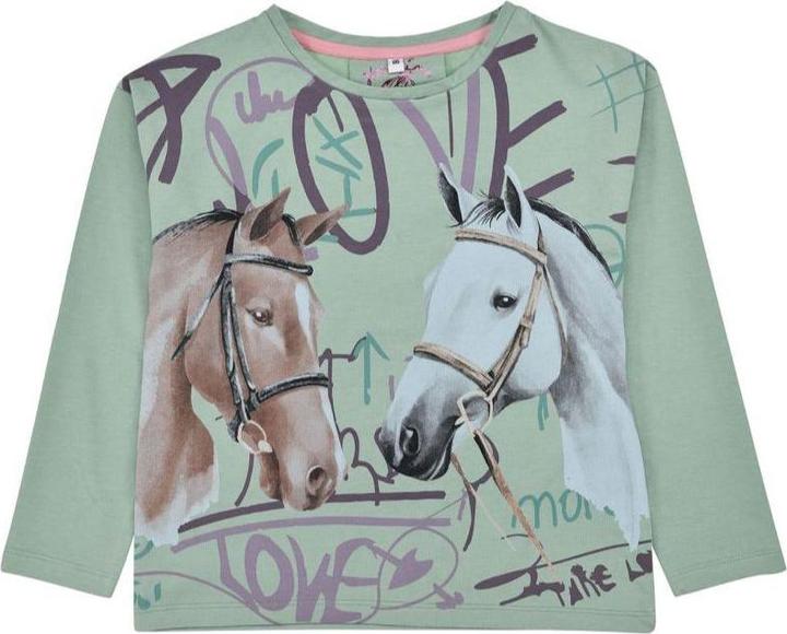 Produktbild Bondi T-Shirt langarm Pferde (104)
