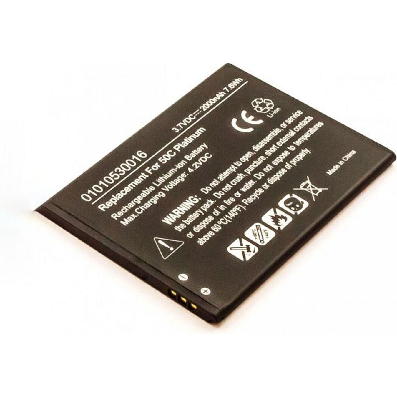 AGI 67034 Lithium-Ion (Li-Ion) 2000mAh 3.7V Wiederaufladbare Batterie, Smartphone Akku
