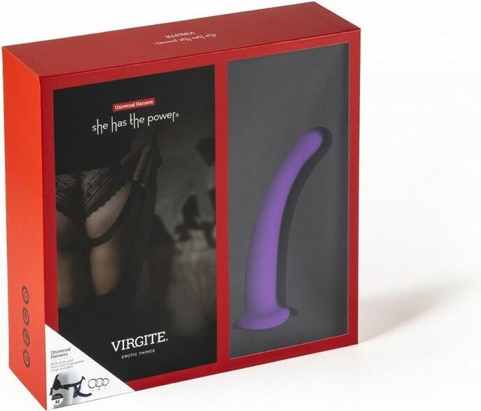 Produktbild Virgite Gurt Mit Lila Dildo Grösse M