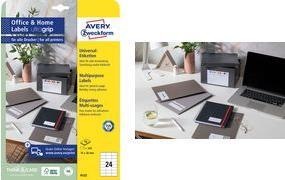 Actual product image Avery Universal Labels