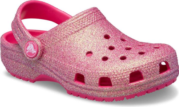 Actual product image Crocs T's Classic IridesGlitter Clog (25)
