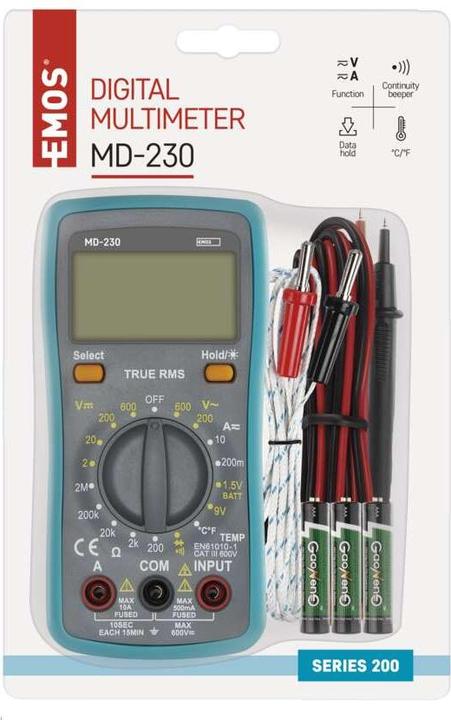 Image du produit Emos Multimètre MD-230