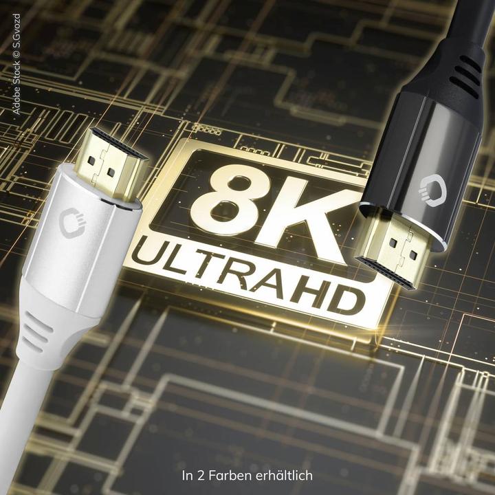 Produktbild Oehlbach Black Magic MKII HDMI AV Anschlusskabel 5 m Schwarz (5 m, HDMI, 2.1)