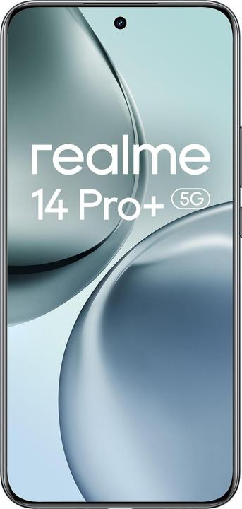 Produktbild realme 14 Pro+ (512 GB, Suede Grey, 6.83", Dual SIM, 5G)