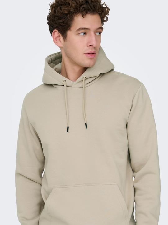 Image du produit Only & Sons Sweat à capuche uni (S)