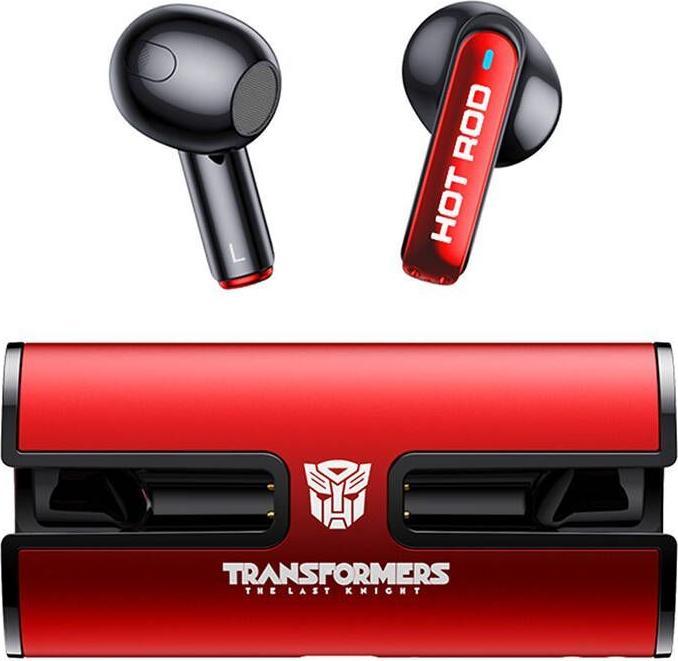 Transformers TWS TF-T02 headphones (red) (5 h, Wireless)