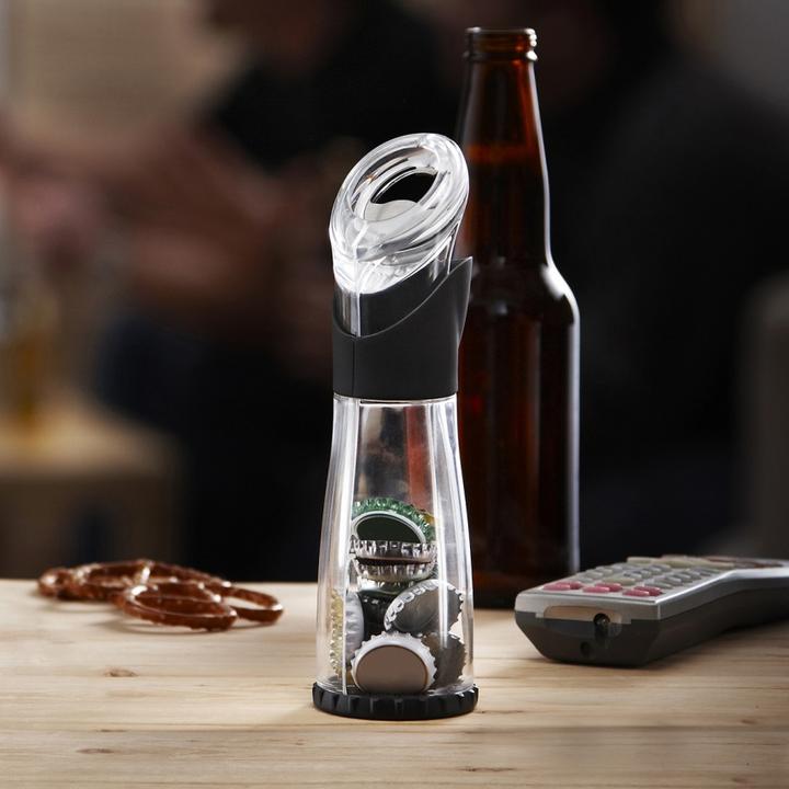 Actual product image Trudeau Bottle opener with lid collector (Bottle opener)