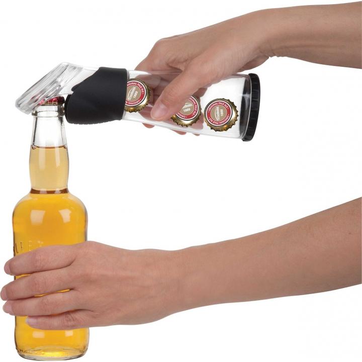 Actual product image Trudeau Bottle opener with lid collector (Bottle opener)