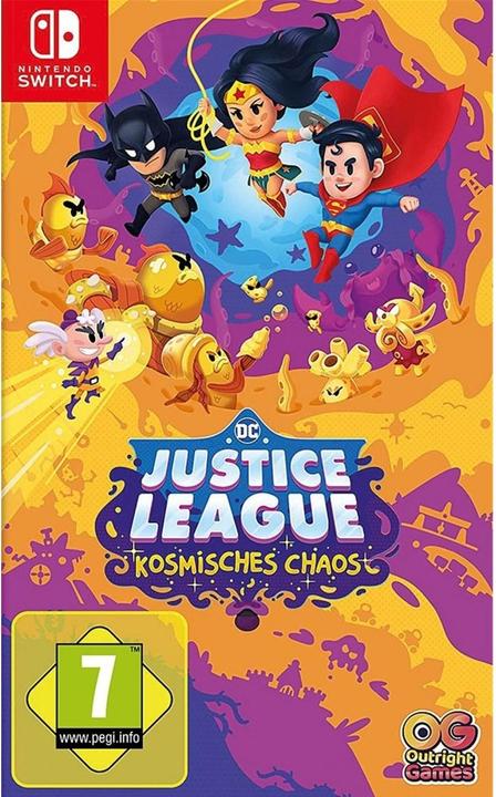 Actual product image Game DC Justice League Cosmic Mayhem SWITCH (Switch, Switch Lite, Switch OLED, DE)