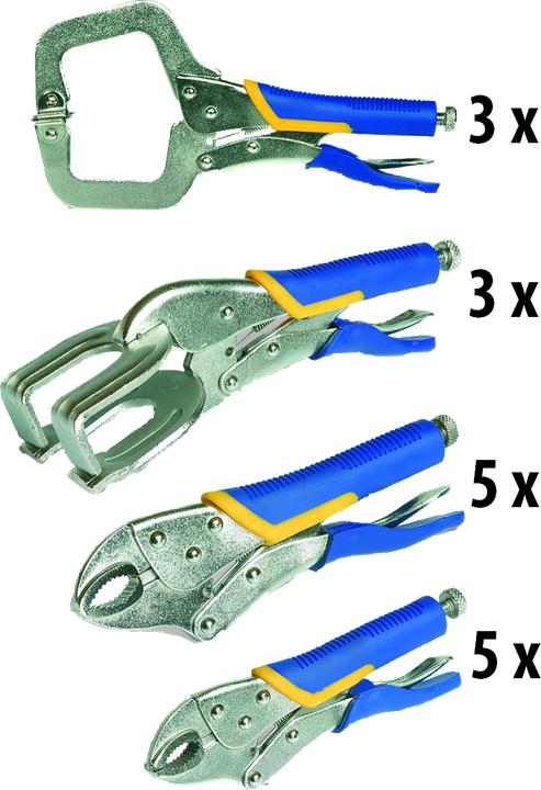 Immagine prodotto Toparc Pinze Grip 16 Pack (220 mm)