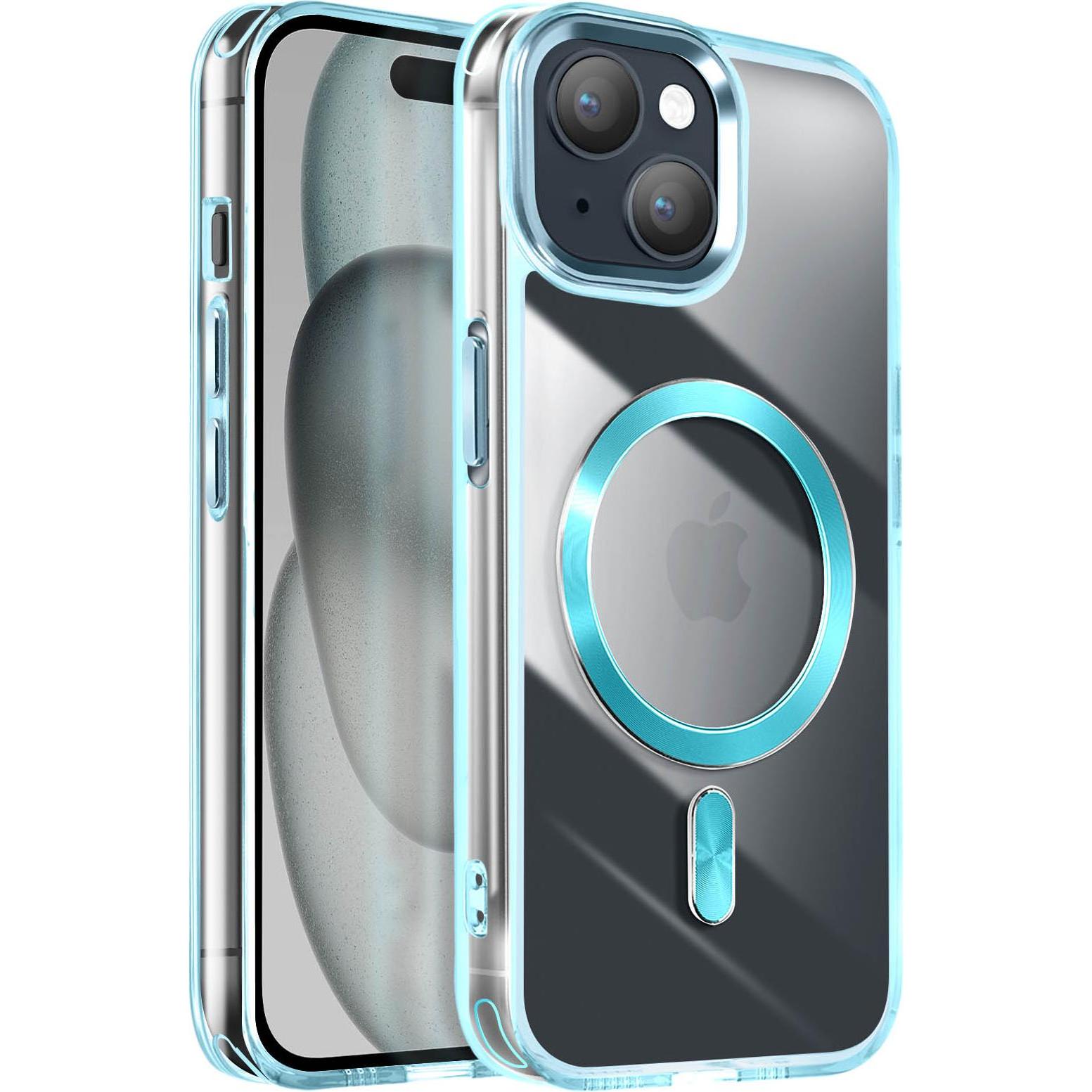 Avizar Cristal Color Case (Apple iPhone 15), Smartphone Hülle, Blau