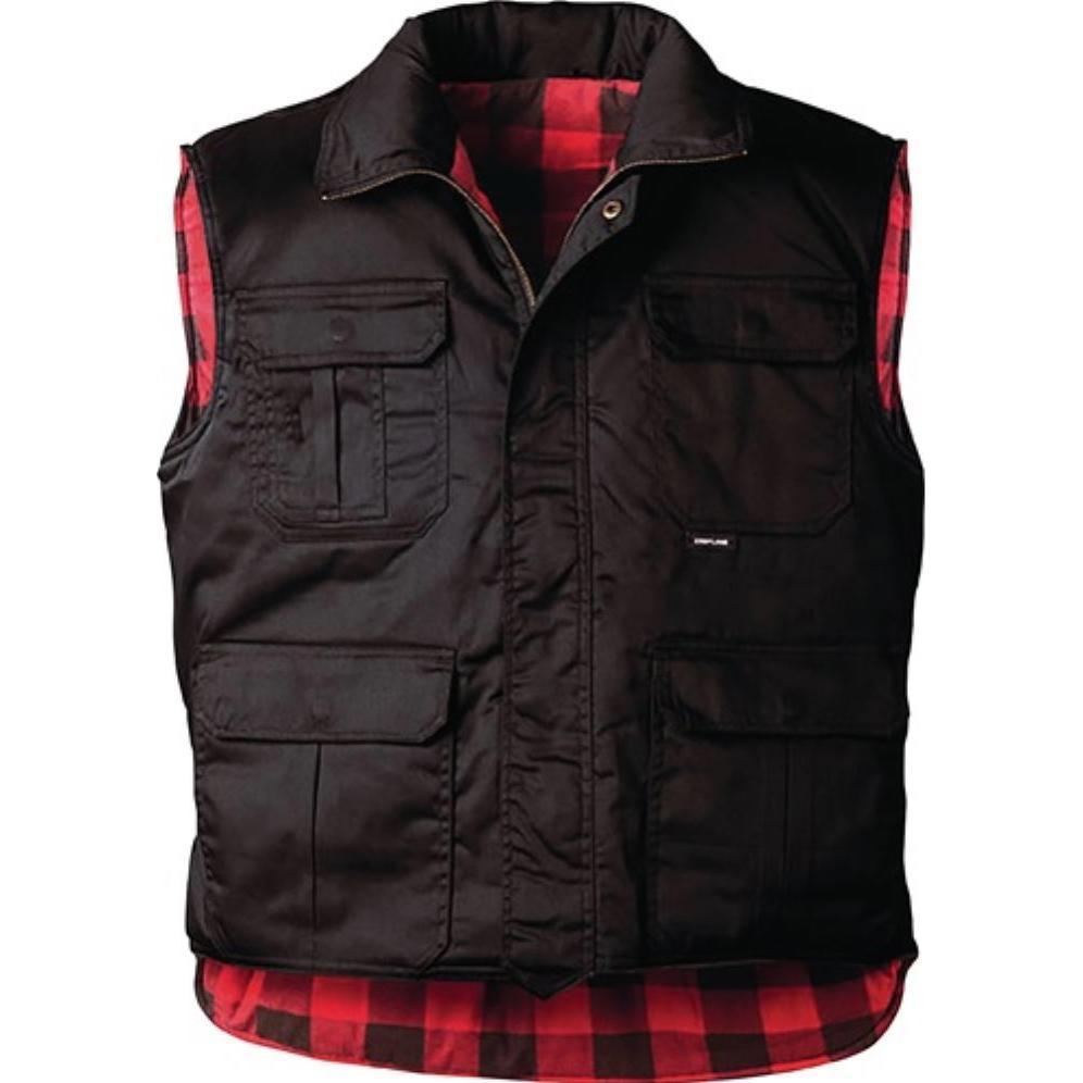 Feldtmann, Arbeitsjacke, Truckerweste Handeloh Gr.M 50/52 schwarz CRAFTLAND (50, 52, M)