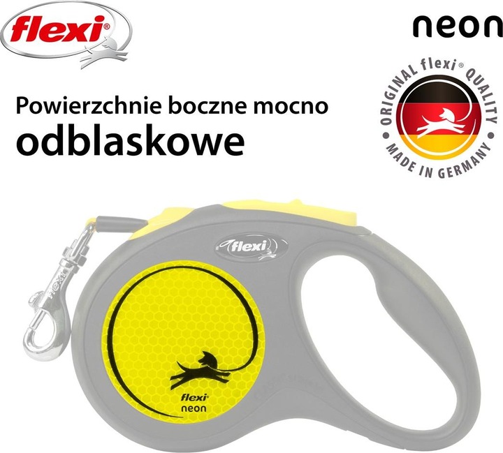 Immagine prodotto Flexi nuovo neon (S, Cane, Passeggiare)