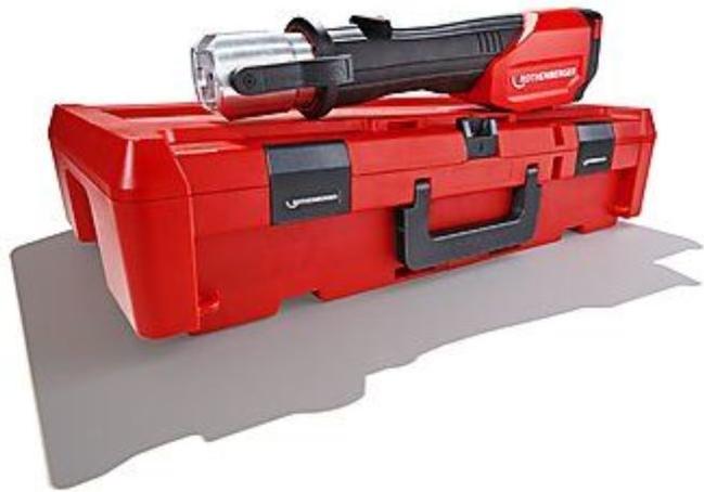 Produktbild Rothenberger ROMAX 4000 Akku Pressmaschine 18 V Li-Ion elektrohydraulisch Solo im Transportkoffer (