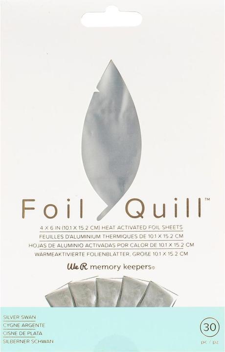 Produktbild We R Memory Keepers Folie wärmeaktiviert Silber