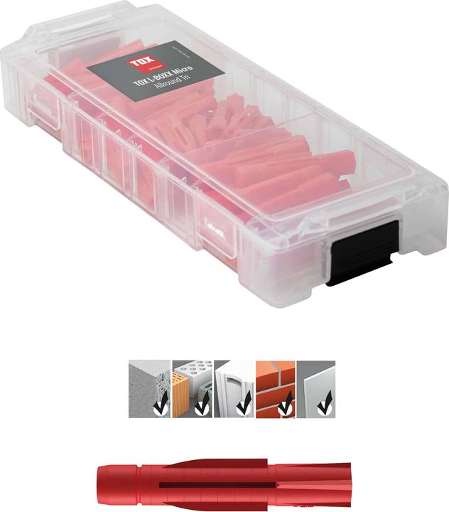 Image du produit Tox L-Boxx Micro assortiment Allround Tri (95 pcs.) (1 pcs)