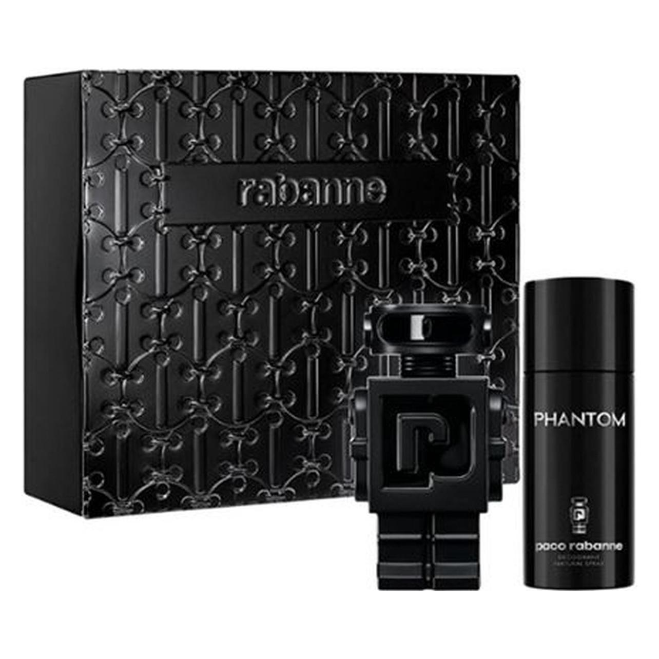 Paco Rabanne, Schoonheidsgeschenkset, Phantom Eau De Parfum Spray 100ml Set - Kerstmis 2023 (Parfum Set)