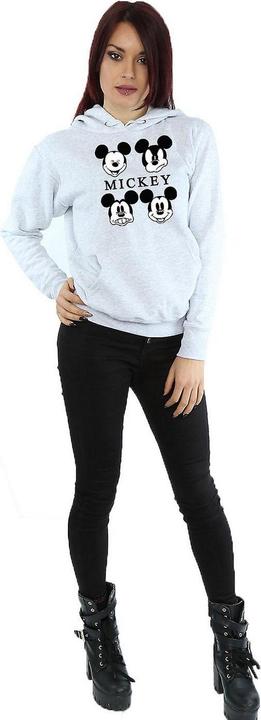 Immagine prodotto Disney Felpa con capuche a quatre têtes Mickey Mouse Femme/Ladies (M)