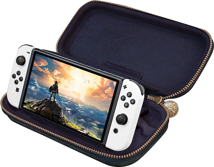 Actual product image Bigben Deluxe Travel Case Zelda (Switch Lite, Switch OLED)
