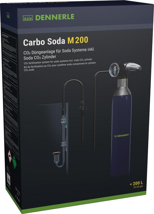 Dennerle Carbo Soda M 200 (Aquarium Meststof)