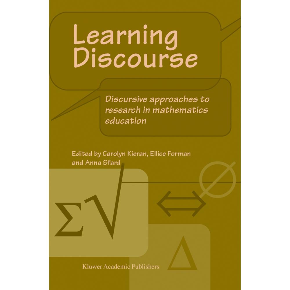 Learning Discourse, Fachbücher von Ellice Ann Forman, Anna Sfard, C. Kieran