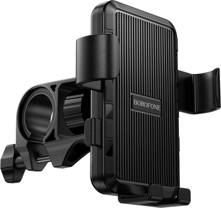 Actual product image Borofone Motorbike Holder BH13 Knight, 4.5inch - 7inch, Black