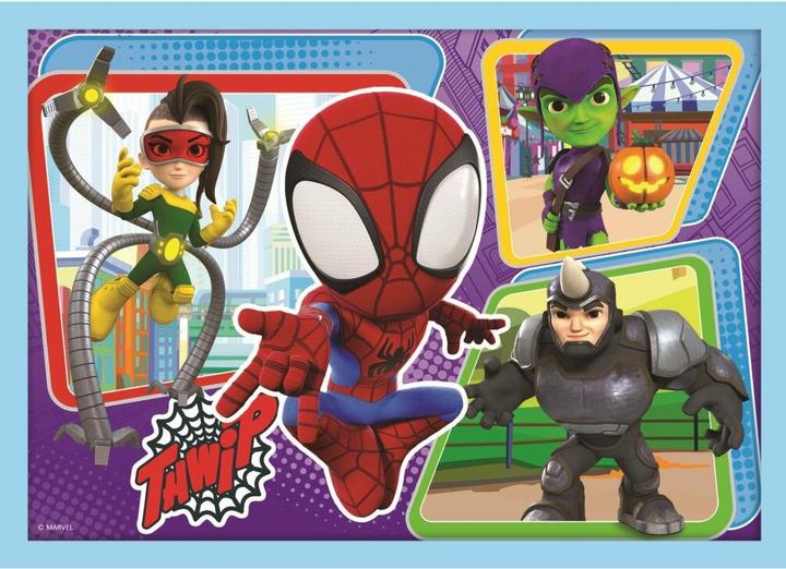 Image du produit Trefl 4 in 1 Marvel Spidey (71 pièces)