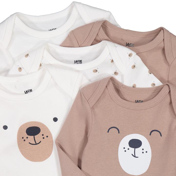 Produktbild La Redoute Collections 5er-Pack Bodys mit langen Ärmeln (86)