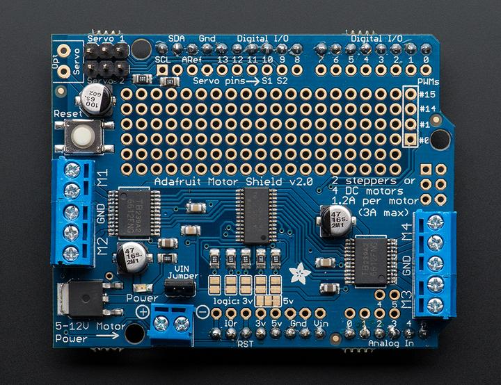 Produktbild Adafruit Motor/Stepper/Servo Kit V.2 (Shield)