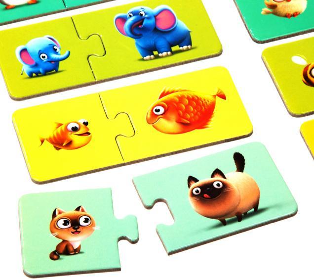 Actual product image Puzzlika puzzle "My family (20 pieces)