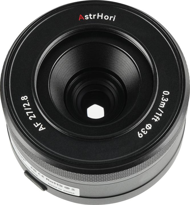 Actual product image AstrHori AF27mm F2.8 Sony E Mount APS-C Lens Black (Sony E, APS-C / DX)