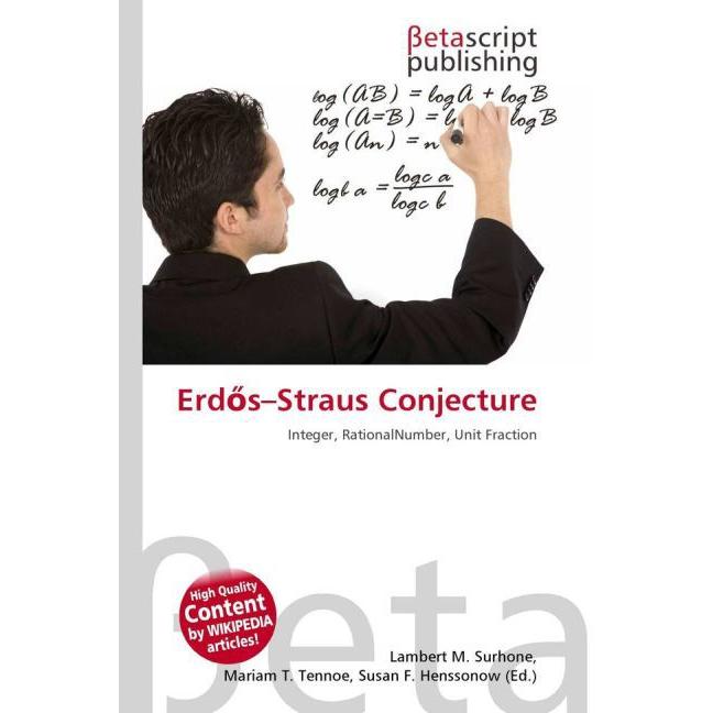 Erd's Straus Conjecture, Fachbücher von Lambert M. Surhone, Mariam T. Tennoe, Susan F. Henssonow